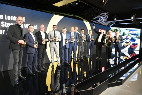 Die Gewinner des 'Goldenen Lenkrads 2019' (Foto: Niels Starnick)